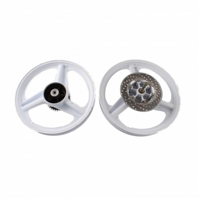 Coppia cerchi ruota 3 razze avio Motron GTO