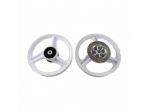 Coppia cerchi ruota 3 razze avio Motron GTO