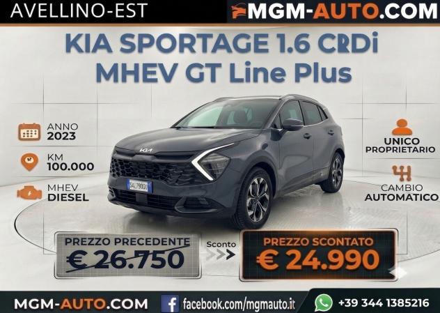 Kia Sportage 1.6 CRDi MHEV DCT GT-line Plus - Foto 3