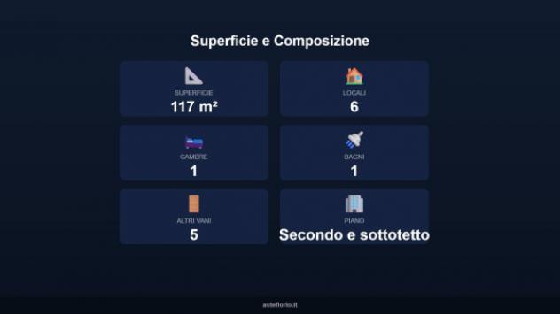 Immobile in asta di 117 m² con più di 5 locali in vendita a Prato - Foto 13