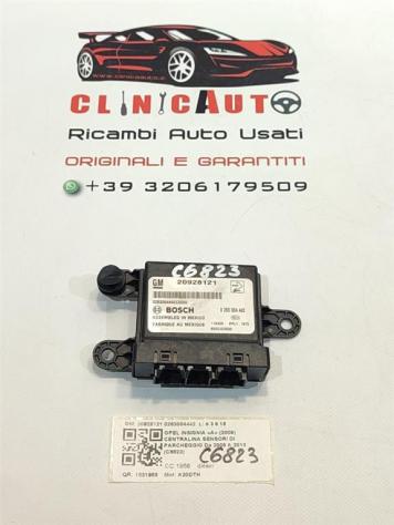 CENTRALINA SENSORI DI PARCHEGGIO OPEL Insignia Berlina 20928121 0263004442 A20DTH (0817)