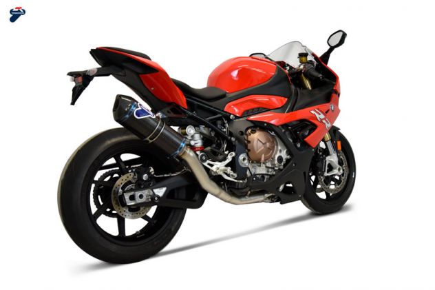 Scarico per BMW S 1000 rr Akrapovic slip on titanio carbonio Leovince Lv 10 - Foto 14
