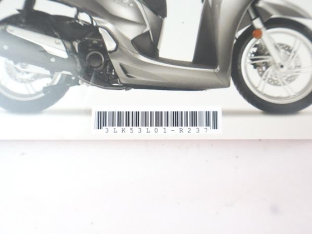 HONDA SH 300 00X3LK53L010 MANUALE USO E MANUTENZIONE 16 - 20 OWNER'S MANUAL - Foto 4