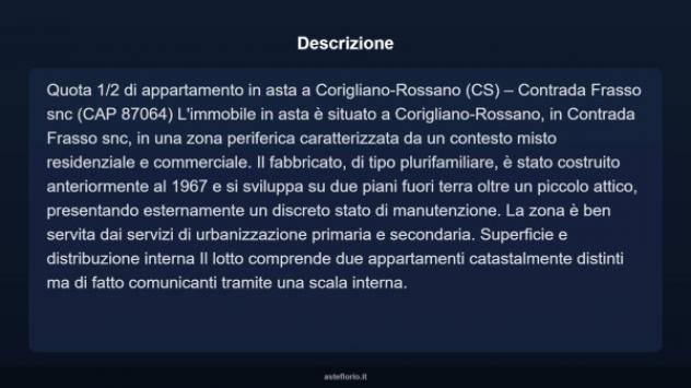 Immobile in asta di 214 m² con più di 5 locali in vendita a Corigliano-Rossano - Foto 4