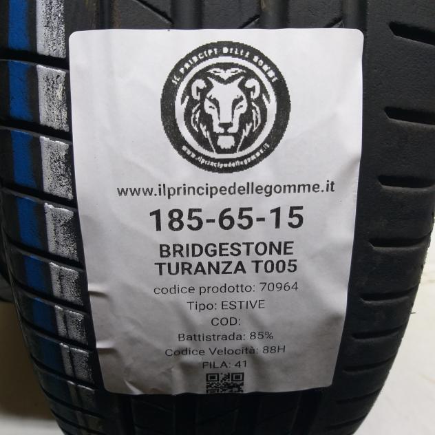 2 GOMME 185 65 15 BRIDGESTONE A70964 - Foto 2