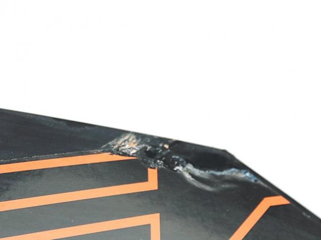 CARENA LATERALE DESTRA SERBATOIO KTM 690 SM SUPERMOTO 2006 - 2012 7500805100030 RIGHT SIDE TANK FAIRING STRISCIATA - Foto 3