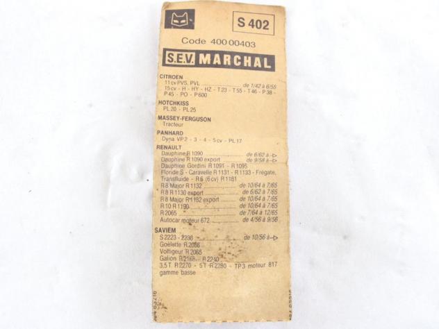 40000403 KIT CONTATTI DISTRIBUTORE ACCENSIONE RENAULT R8 1.1 B 37 KW RICAMBIO NUOVO - Foto 4