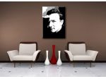 Quadro Bono Vox degli U2 dipinto a mano Pop Art