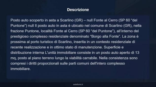 Immobile in asta di 13 m² in vendita a Scarlino - Foto 4