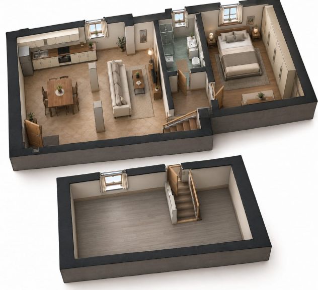 Trilocale ampio comodo per Saronno FS