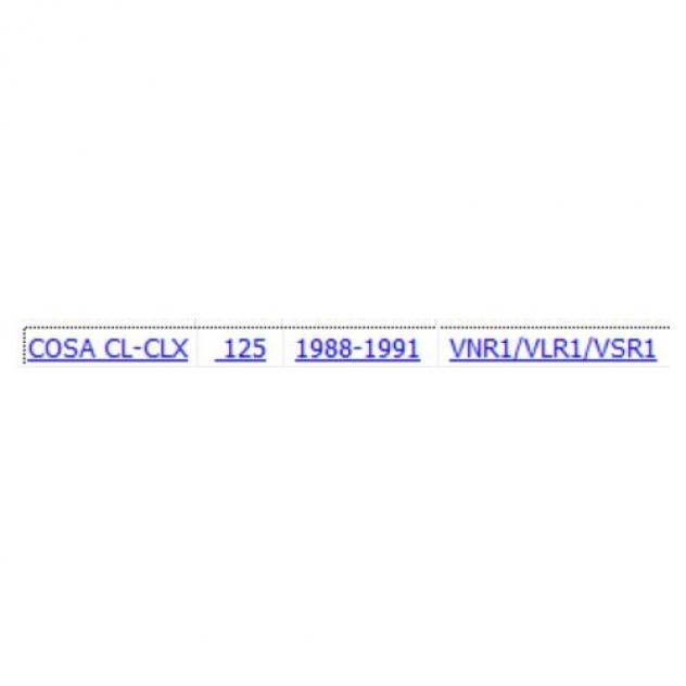 Pedana poggiapiedi centrale Piaggio Vespa Cosa 1 CL CLX - 253356 - Foto 3