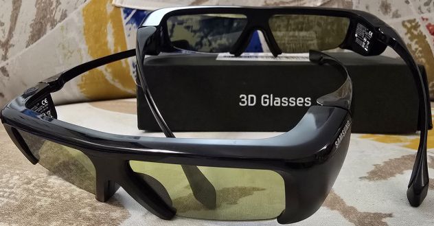 Samsung 3D Glasses SSG-3100GB occhiali 3D attivi ( batterie a bottone ) - Foto 9