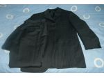 Abito nero gessato Tg M - 46 - NUOVO