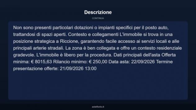 Immobile in asta di 22 m² in vendita a Riccione - Foto 4