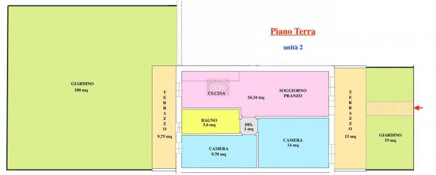 CERVIA - zona MALVA SUD: NUOVO appartamento con INGRESSO INDIPENDENTE - GIARDINO PRIVATO - GARAGE - Foto 3