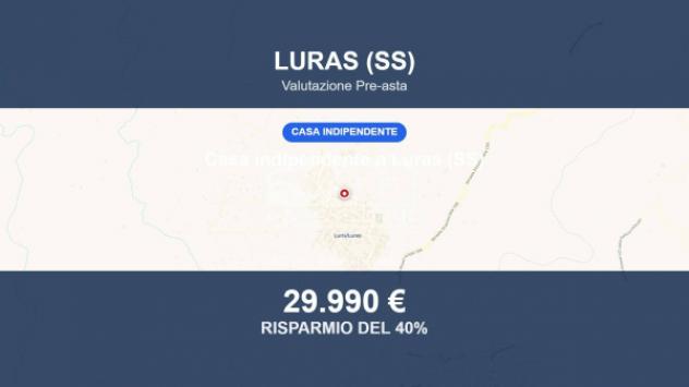 Immobile in asta di 162 m² in vendita a Luras