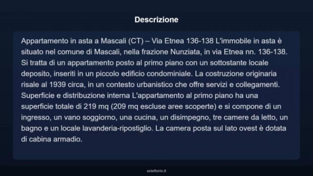 Immobile in asta di 219 m² con più di 5 locali in vendita a Mascali - Foto 17