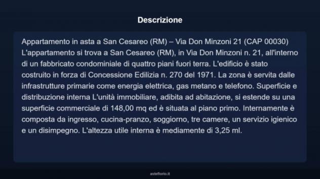 Immobile in asta di 148 m² in vendita a San Cesareo - Foto 4