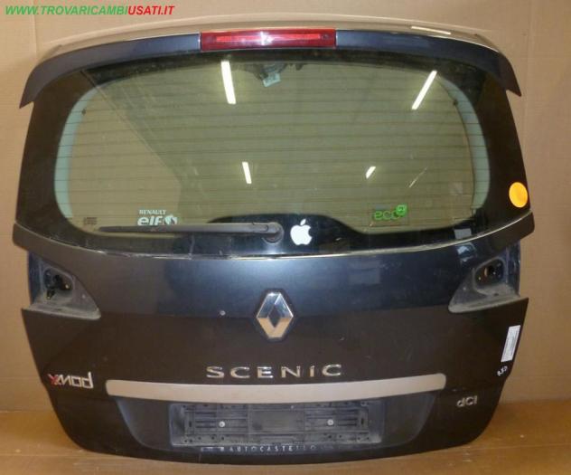 PORTELLO POST. GRIGIO MEDIO MET. CON MOT. RENAULT SCENIC (J95) X-Mod  Carrozzeria  Lamierati esterni  Portello  Portello post. RENAULT - SCENIC X-Mod