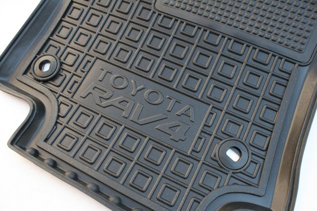 Set tappetini di gomma su misura per Toyota RAV4 (2019+) Hybrid - Foto 3
