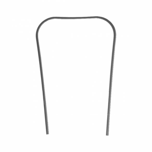 Bordo scudo plastica nero Vespa T5