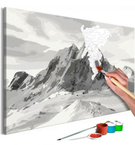 Quadro Fai Da Te 60x40 Cm. Montagne N.4 ARREDALACASA Spedizione Gratis