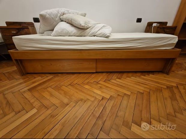 letto singolo con comodino - Foto 2