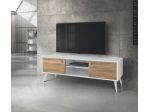 Porta tv abete spazzolato bicolore Cod 252M