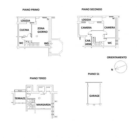 Rif. S2686 - Siena – Zona Pian delle Fornaci - Logge, terrazza e garage - Foto 10