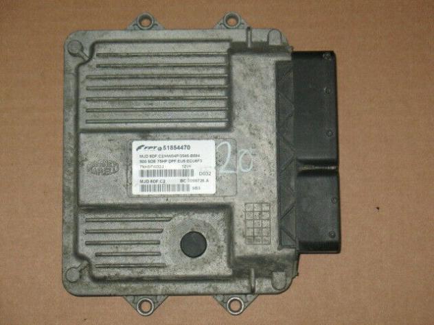 51854470 ECU CENTRALINA FIAT 500 MOTORE 1.3 51854470 MJD8DFC2 HW04P 75HP