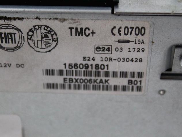 156091801 DISPLAY SISTEMA DI NAVIGAZIONE SATELLITARE ALFA ROMEO 159 SW 2.4 D 147KW AUT 5P (2010) RICAMBIO USATO - Foto 6