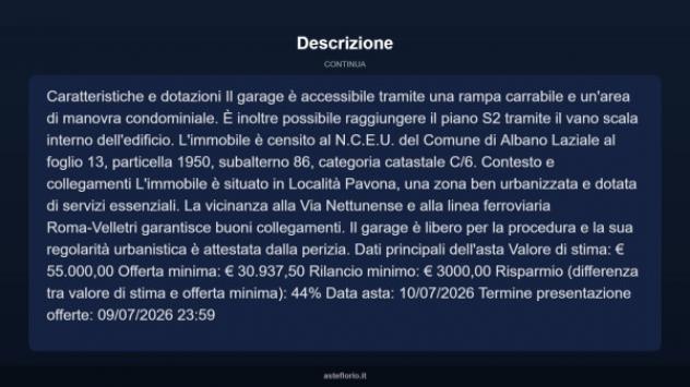 Immobile in asta di 70 m² in vendita a Albano Laziale - Foto 8