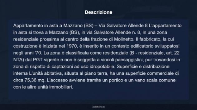 Immobile in asta di 75 m² in vendita a Mazzano - Foto 11