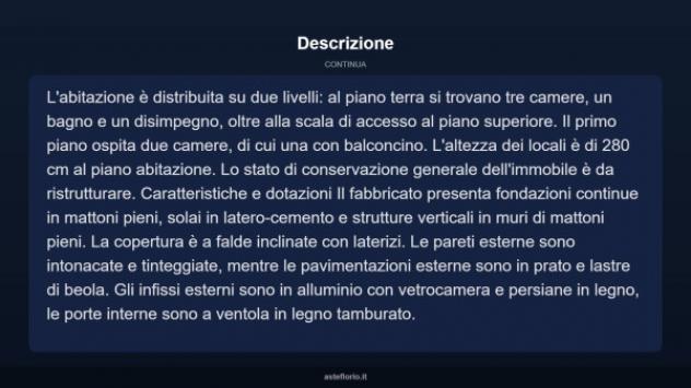 Immobile in asta di 116 m² con più di 5 locali e box auto in vendita a Palestro - Foto 12