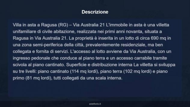 Immobile in asta di 331 m² con più di 5 locali in vendita a Ragusa - Foto 17