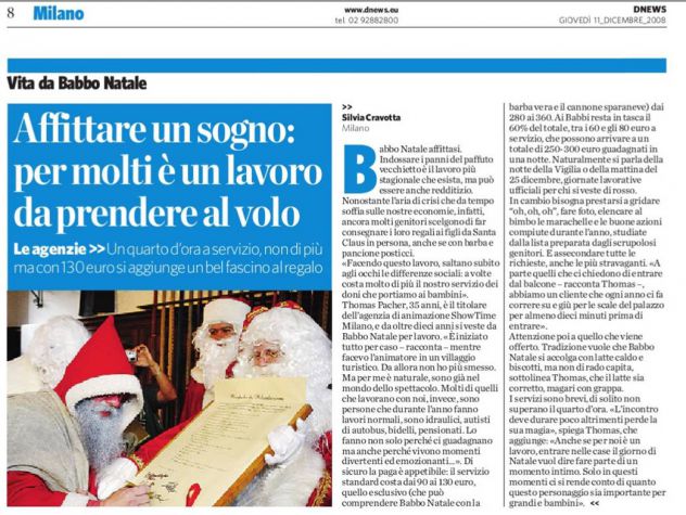 Servizio consegna doni a casa babbo natale a Milano e tutta Lombardia. - Foto 2