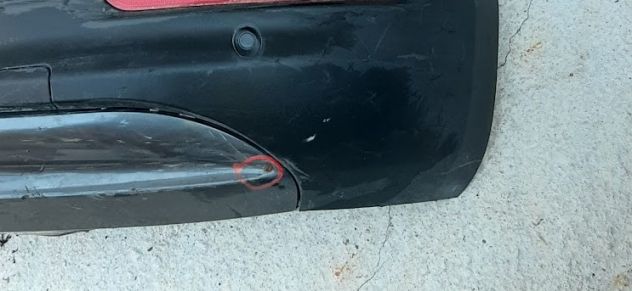PARAURTI POSTERIORE PER FIAT 500 X Serie 735568937 DAL 2015 grigio - Foto 6