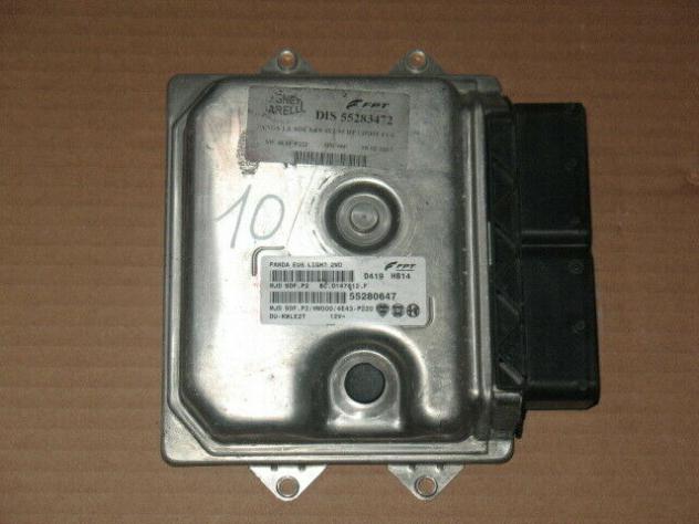 55280647 ECU FIAT PANDA MJD 9DF.P2 MJD 9DF.P2 FPT 55280647 HW000