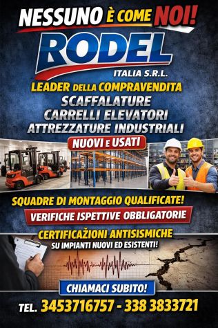 Scaffalatura certificata Rodel Italia - Foto 2