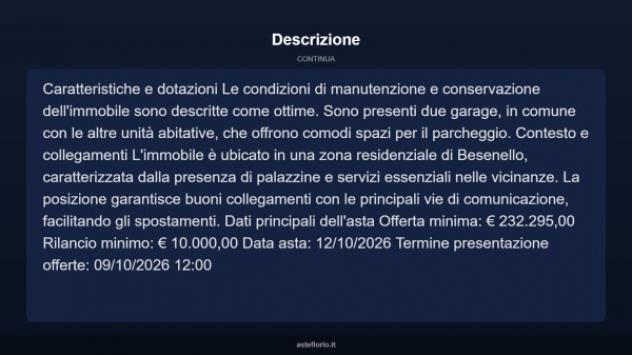 Immobile in asta di 165 m², box auto doppio in vendita a Besenello - Foto 9