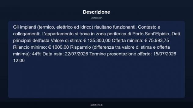 Immobile in asta di 123 m² in vendita a Porto Sant'Elpidio - Foto 5