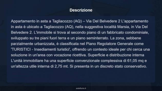 Immobile in asta di 61 m² in vendita a Tagliacozzo - Foto 4