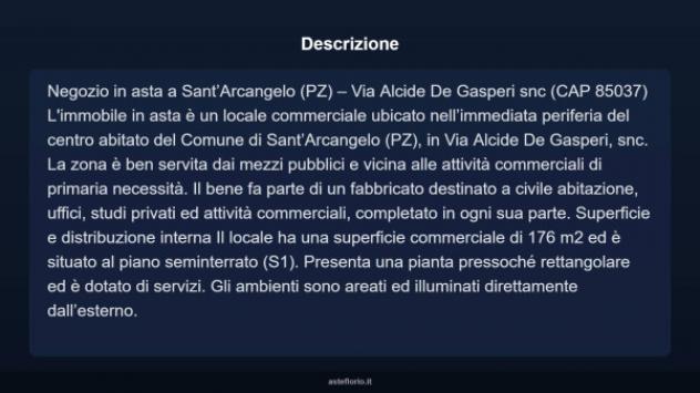 Immobile in asta di 176 m² in vendita a Sant'Arcangelo - Foto 8