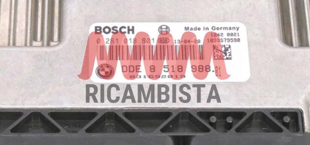 0281018801 BMW 2.0 centralina motore Bosch - Foto 2