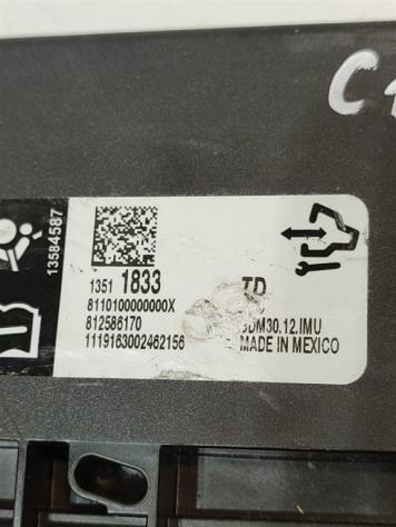 CENTRALINA AIRBAG OPEL Corsa E 3° Serie 13511833 812586170 B14XER (15) - Foto 2