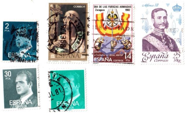 Francobolli da collezione Germania, Grecia, Portogallo &amp; Spagna - Foto 9