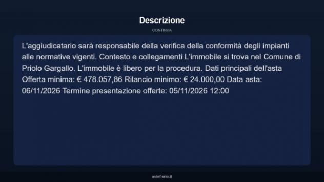 Immobile in asta di 33 m² in vendita a Priolo Gargallo - Foto 10