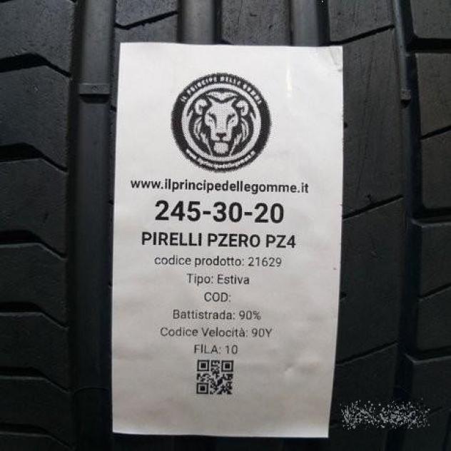 2 gomme 245 30 20 pirelli a21629 - Foto 2