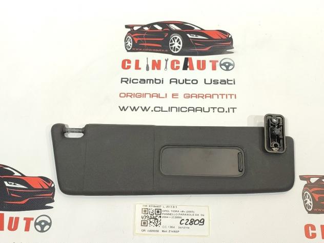 PARASOLE ALETTA LATO PASSEGGERO OPEL Tigra TwinTop 93164407 Z14XEP (0309) - Foto 2