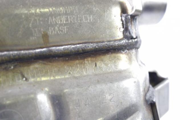 TRIUMPH SPEED TWIN 900 T2206107 COLLETTORE CATALIZZATORE SCARICO 21 - 24 CATBOX EXHAUST MANIFOLD T2207333 - Foto 6